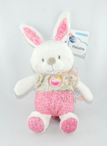  lapin rose blanc oiseau 